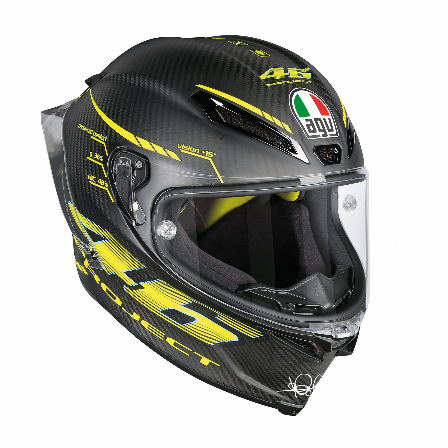 Шлем AGV Pista GP R в расцветке 46 Project.