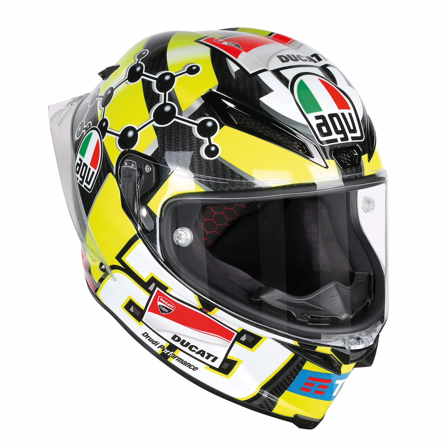 Шлем AGV Pista GP R в расцветке Andrea Iannone.
