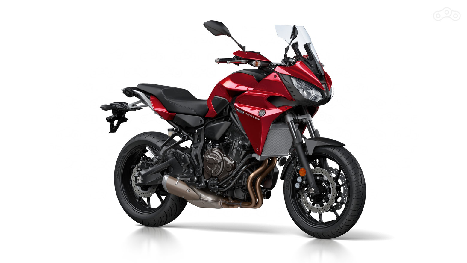 Новый мотоцикл Yamaha Tracer 700 red (красного цвета)