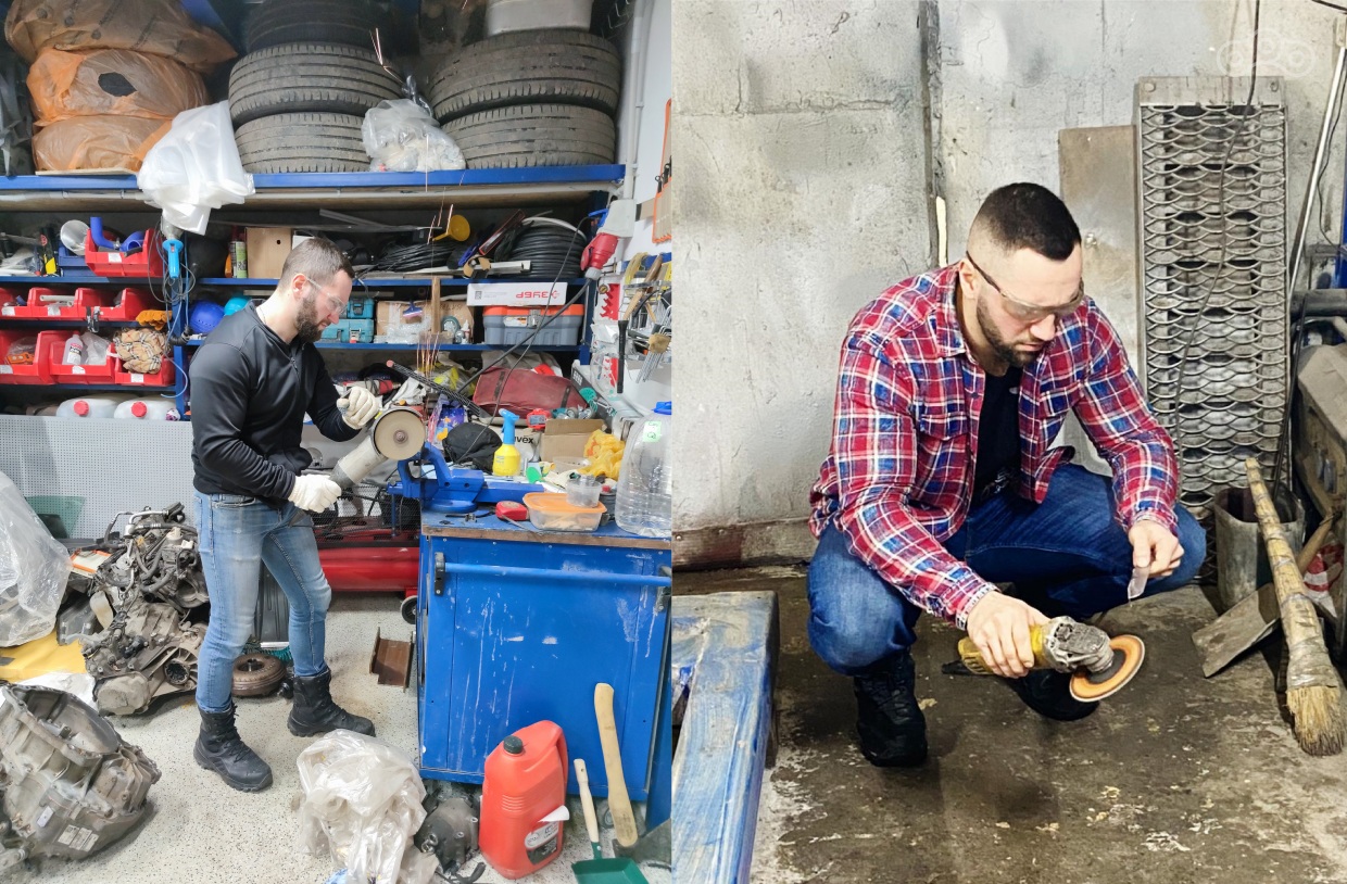 Немного процесса