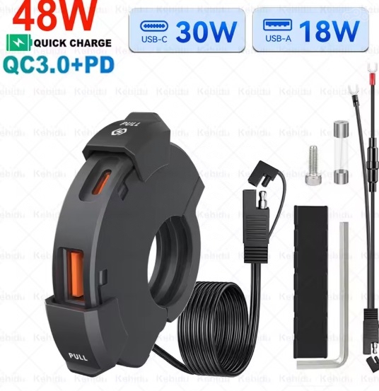 Вывод USB на руль