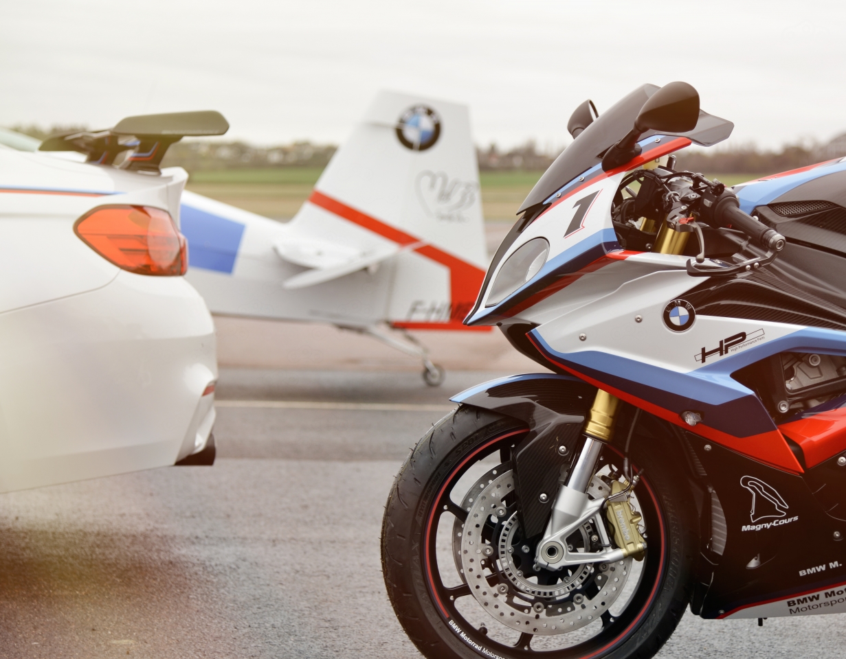 Презентация BMW M4 и S1000RR Magny-Cours 2017