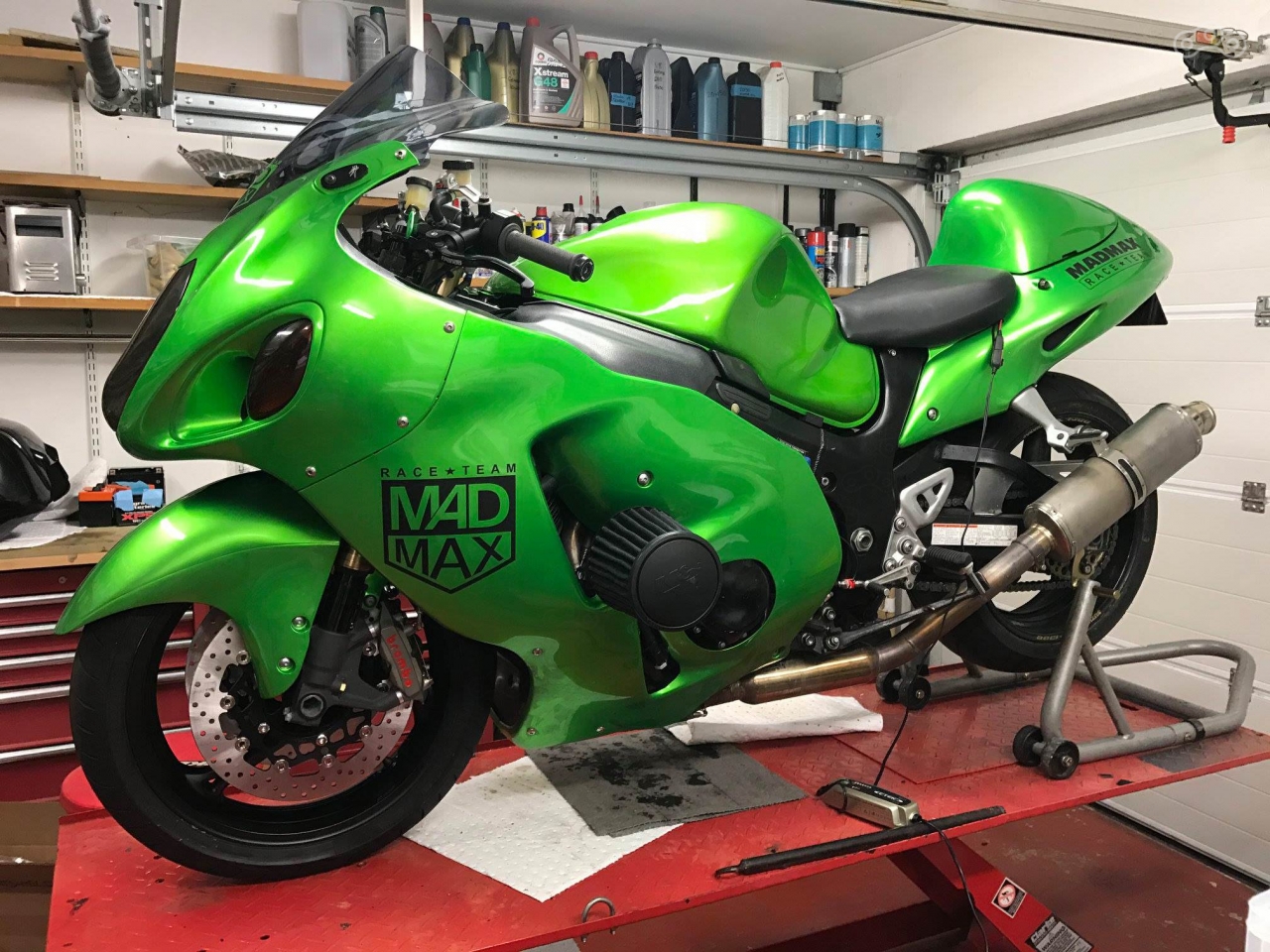 Suzuki Hayabusa Зефа Айзенберга мощностью 350 л.с.