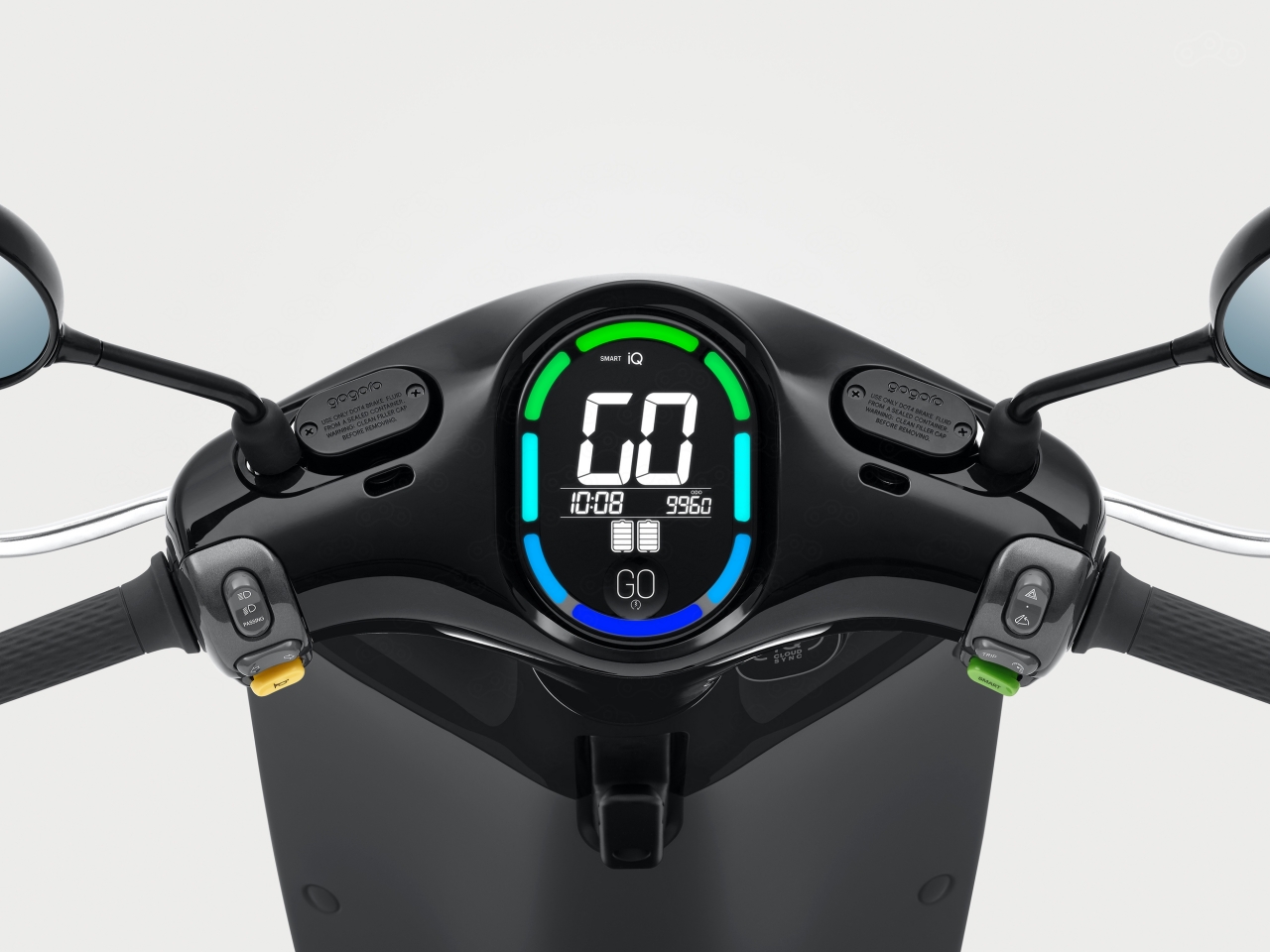 Обновлённая приборная панель скутера Gogoro 2 поддерживает авторизацию по отпечатку пальца или PIN-коду