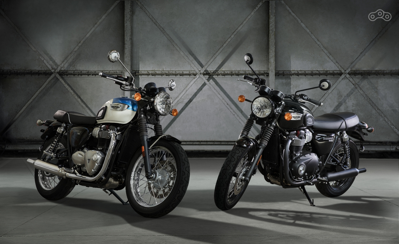 При создании байков линейки инженеры Triumph вдохновлялись классической моделью Bonneville1959 года