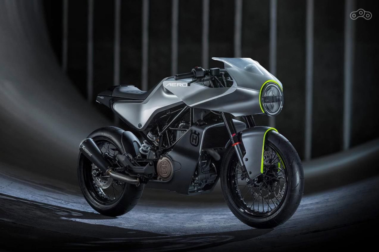 Концепт Vitpilen Aero 401, построенный на базе KTM Duke 390