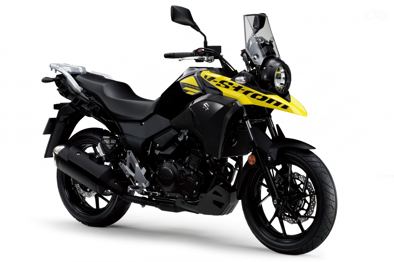 Оперение байка копирует более кубатурные V-Strom 650 и V-Strom 1000