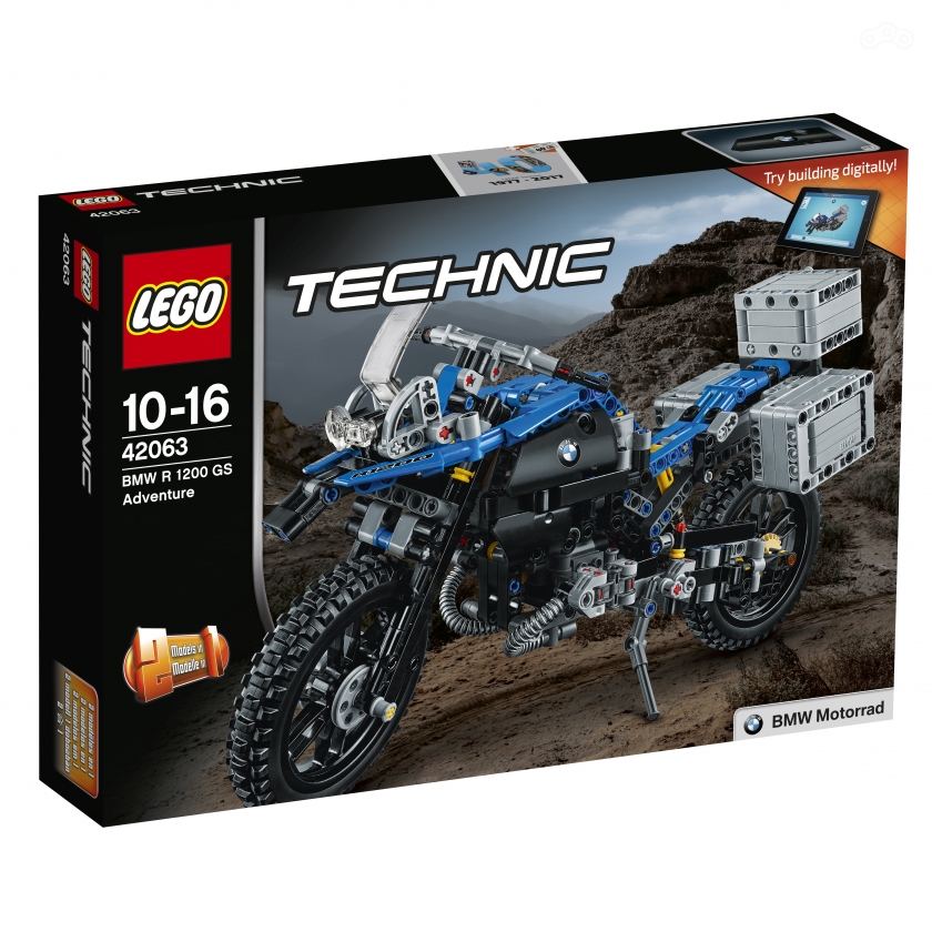 BMW Motorrad и Lego предлагают сборную модель R1200GS