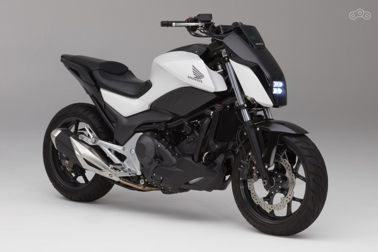 Концепт построен на платформе Honda NC750