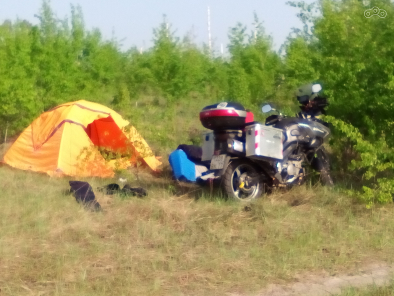 Стоянка около Воронежской окружной.